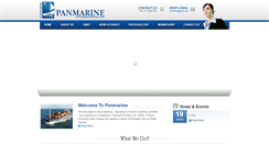 Desktop Screenshot of panmarineuae.com