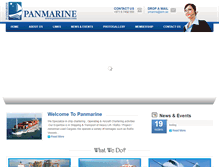 Tablet Screenshot of panmarineuae.com